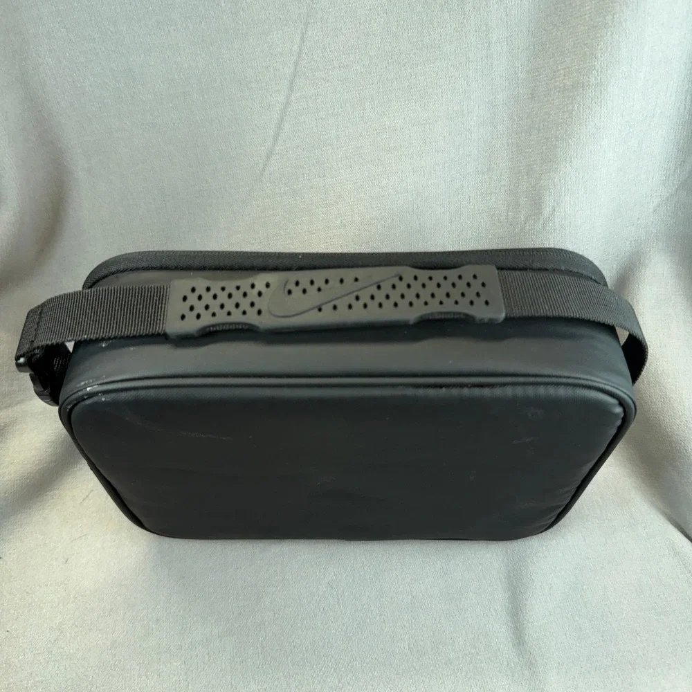 Nike Futura Fuel Lunch Bag Unisex OS Black Silver Insulated Hard Shell Swoosh